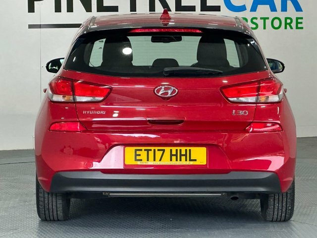 Hyundai I30 1.0 T-gdi Blue Drive Se Hatchback Manua Red #4