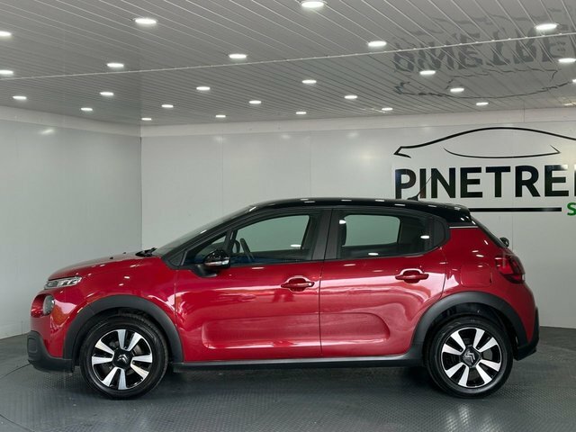 Citroen C3 1.2 Puretech Feel Hatchback Euro CE20UHA Red #3