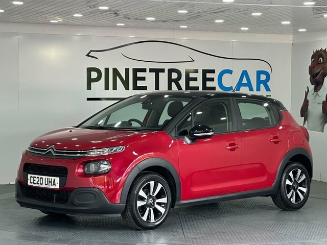 Citroen C3 1.2 Puretech Feel Hatchback Euro CE20UHA Red #2