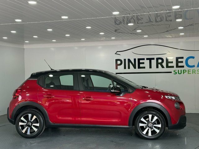 Citroen C3 1.2 Puretech Feel Hatchback Euro CE20UHA Red #4