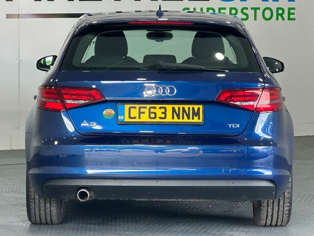Audi A3 1.6 Tdi Sport Sportback Euro 5 Blue #6