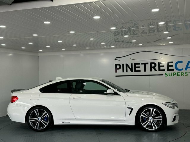 BMW 4 Series Gran Coupe 2.0 420D M Sport Coupe Euro 6 S S White #4
