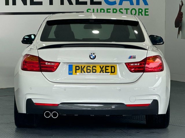 BMW 4 Series Gran Coupe 2.0 420D M Sport Coupe Euro 6 S S White #6
