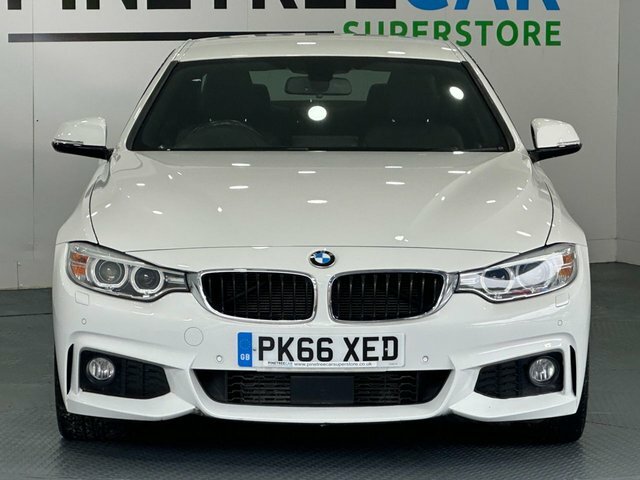BMW 4 Series Gran Coupe 2.0 420D M Sport Coupe Euro 6 S S White