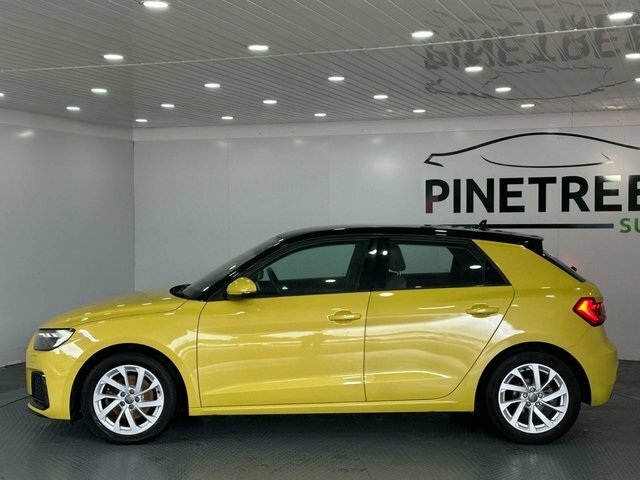Audi A1 1.0 Tfsi 30 Sport Sportback Euro VF68NYT Yellow #3