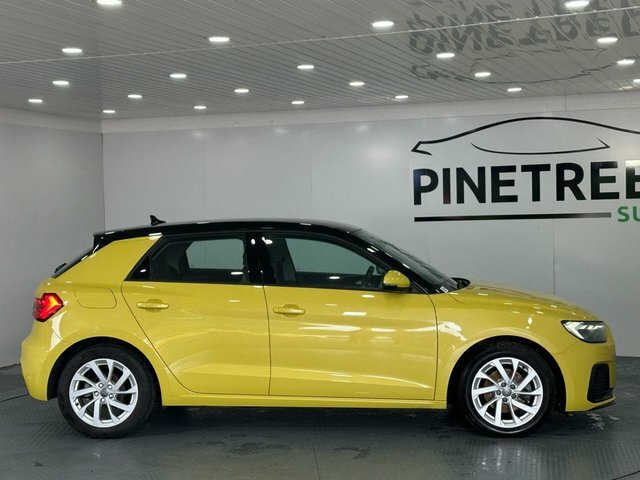 Audi A1 1.0 Tfsi 30 Sport Sportback Euro VF68NYT Yellow #4