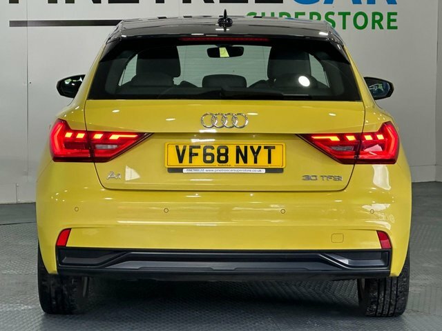 Audi A1 1.0 Tfsi 30 Sport Sportback Euro VF68NYT Yellow #5
