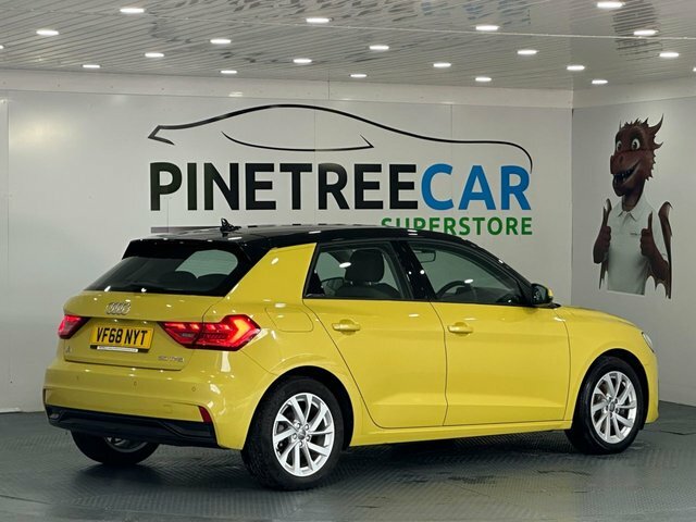 Audi A1 1.0 Tfsi 30 Sport Sportback Euro VF68NYT Yellow #6