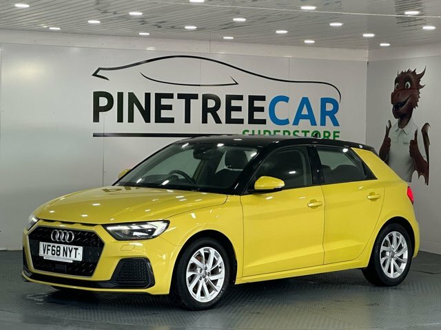 Audi A1 1.0 Tfsi 30 Sport Sportback Euro VF68NYT Yellow #2