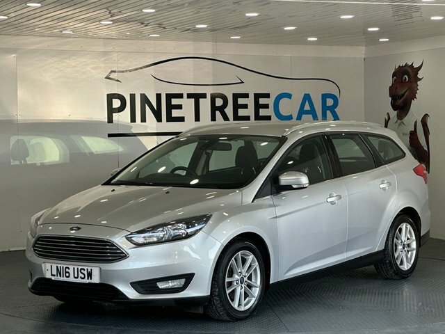 Ford Focus 1.5 Tdci Zetec Estate Euro 6 S LN16USW Silver #2