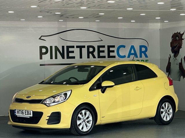 Kia RIO 1.25 Sr7 Hatchback Euro 6 84 Bh HT16EBA Yellow #2