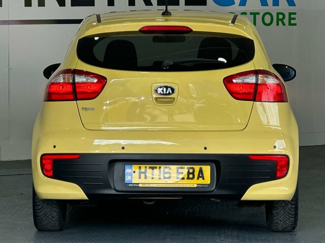 Kia RIO 1.25 Sr7 Hatchback Euro 6 84 Bh HT16EBA Yellow #6