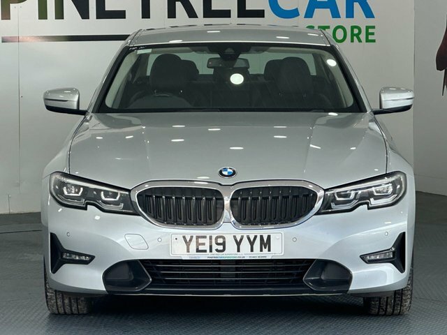 BMW 3 Series 2.0 318D Sport Saloon Euro 6 S Silver