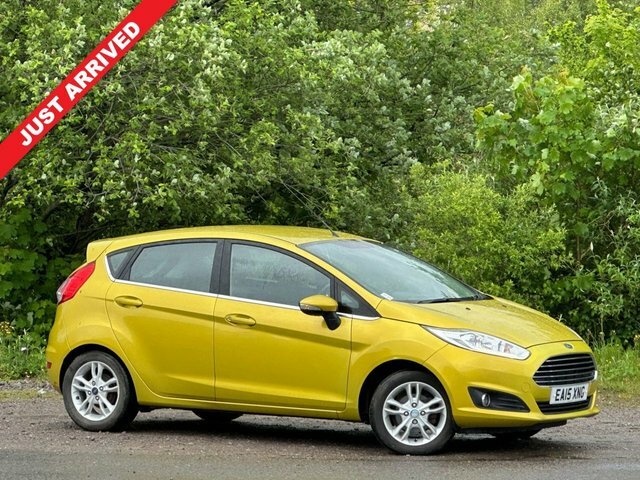 Ford Fiesta 1.0 Zetec Hatchback Euro 6 S S Yellow