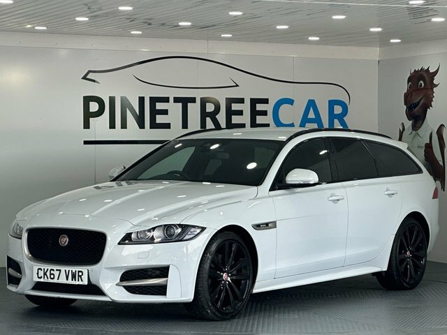 Jaguar XF 2.0D R-sport Sportbrake Euro 6 S CK67VWR White #2