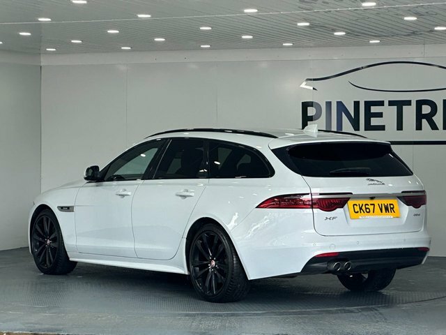 Jaguar XF 2.0D R-sport Sportbrake Euro 6 S CK67VWR White #5