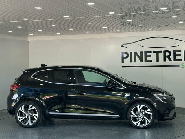 Renault Clio 1.0 Tce Rs Line Hatchback Euro 6 BV71AYM Black #4