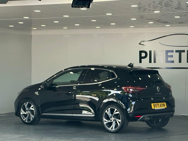 Renault Clio 1.0 Tce Rs Line Hatchback Euro 6 BV71AYM Black #5