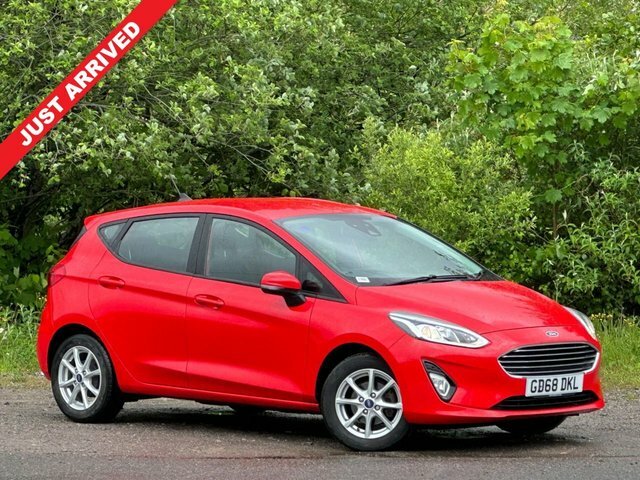 Ford Fiesta 1.0T Ecoboost Gpf Zetec Hatchback Manua Red