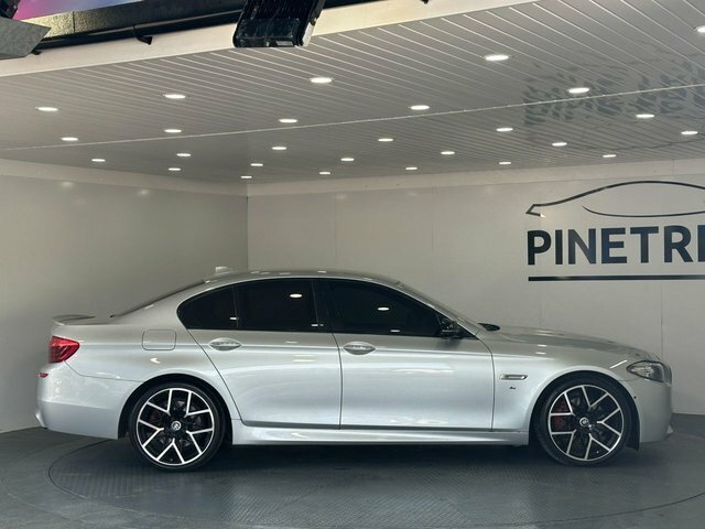 BMW 5 Series 3.0 535D M Sport Saloon Euro 6 S YE65PWV Silver #4