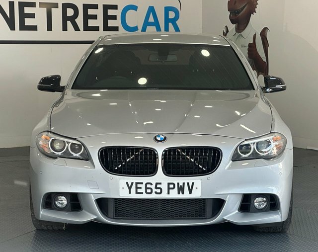 BMW 5 Series 3.0 535D M Sport Saloon Euro 6 S Silver