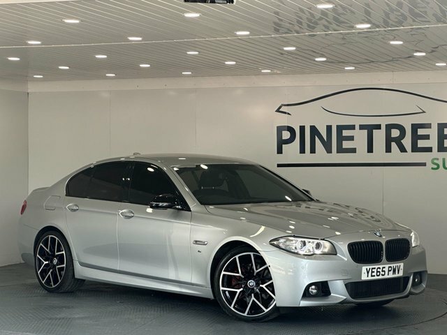 BMW 5 Series 3.0 535D M Sport Saloon Euro 6 S Silver