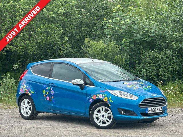 Ford Fiesta 1.25 Zetec Blue Edition Hatchback Manua Blue