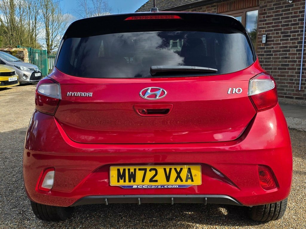 Hyundai I10 1L Premium MW72VXA Red #4