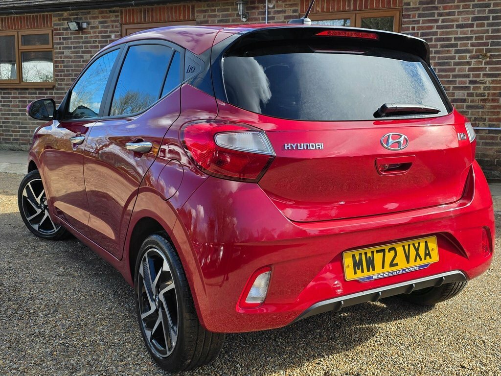 Hyundai I10 1L Premium MW72VXA Red #3