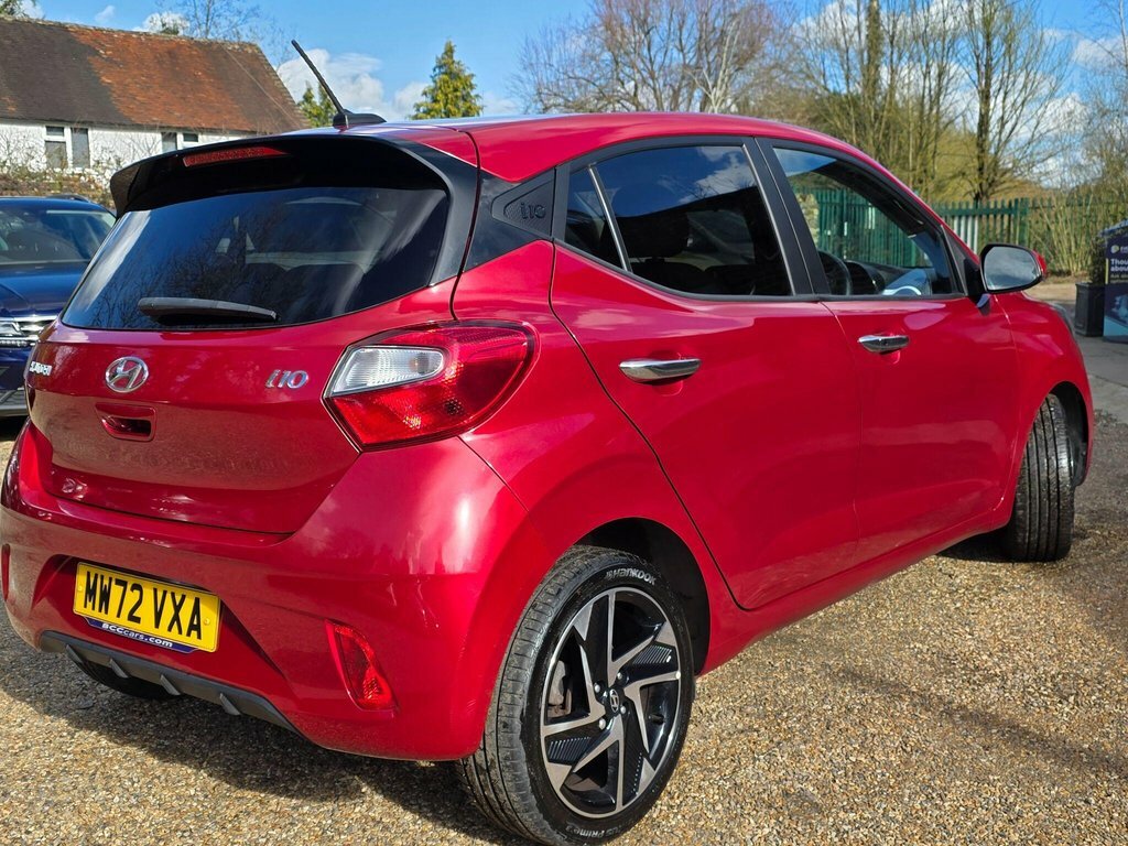 Hyundai I10 1L Premium MW72VXA Red #6