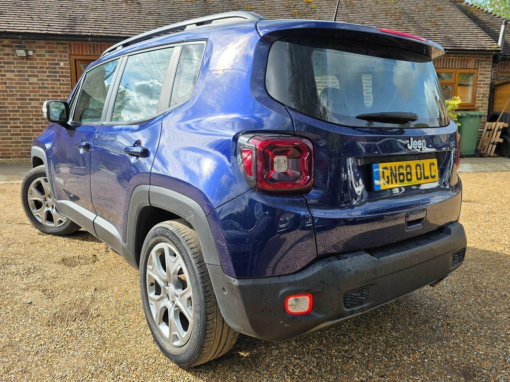 Jeep Renegade 1L Limited GN68OLC Blue #3