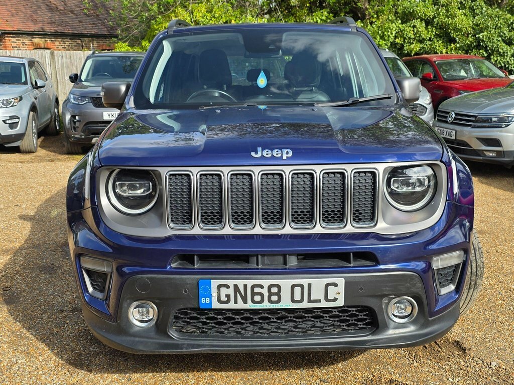 Jeep Renegade 1L Limited GN68OLC Blue #2