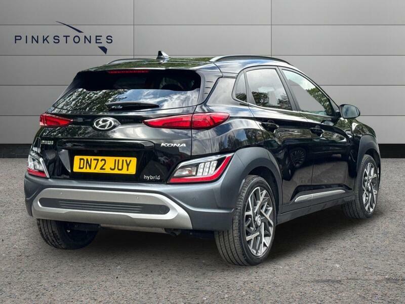 Hyundai Kona 1.6 H-gdi Premium Dct Euro 6 Ss DN72JUY Black #3