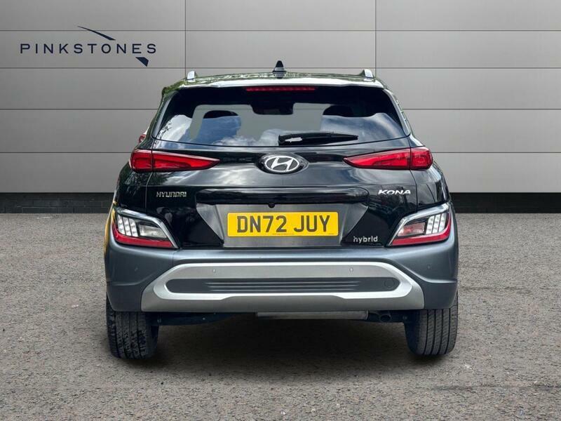 Hyundai Kona 1.6 H-gdi Premium Dct Euro 6 Ss DN72JUY Black #4