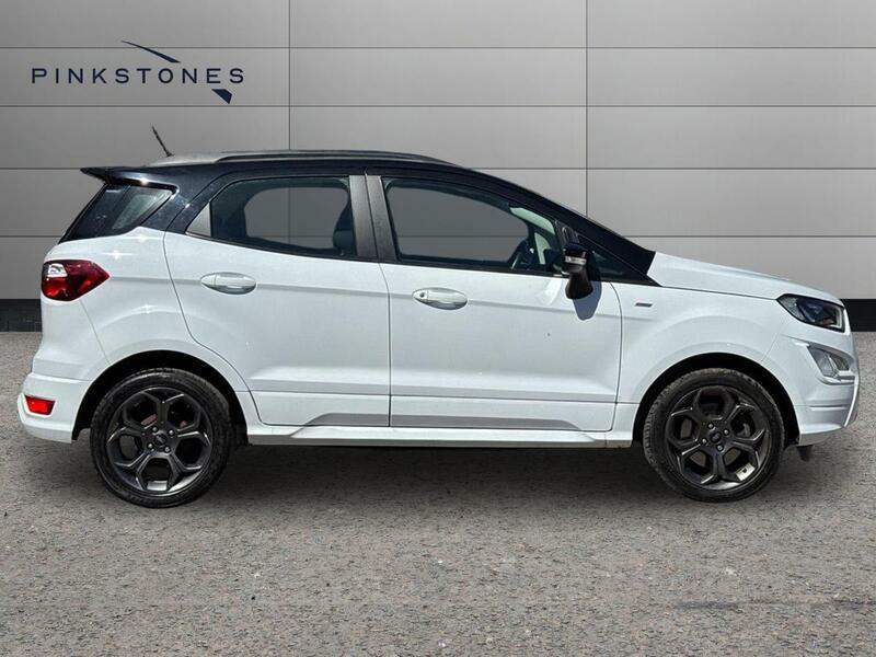 Ford Ecosport 1.0T Ecoboost St-line Euro 6 Ss CF69KZK White #2