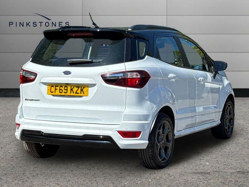 Ford Ecosport 1.0T Ecoboost St-line Euro 6 Ss CF69KZK White #3