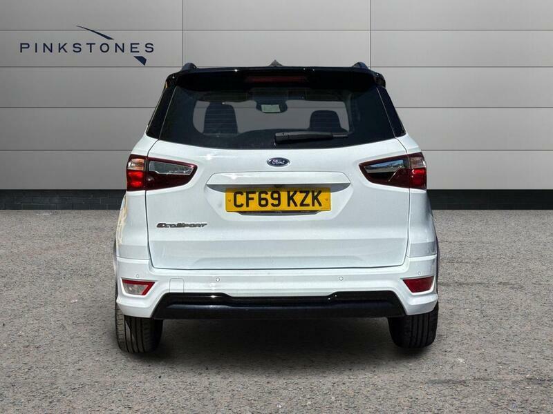 Ford Ecosport 1.0T Ecoboost St-line Euro 6 Ss CF69KZK White #4