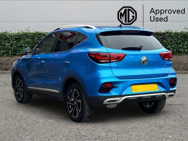 MG ZS 1.0 T-gdi Exclusive Euro 6 DS23WVW Blue #4