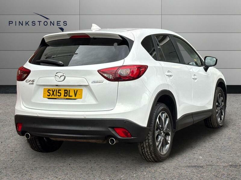 Mazda CX-5 2.2 Skyactiv-d Sport Nav 4Wd Euro 6 Ss SX15BLV White #3