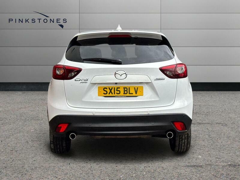 Mazda CX-5 2.2 Skyactiv-d Sport Nav 4Wd Euro 6 Ss SX15BLV White #4