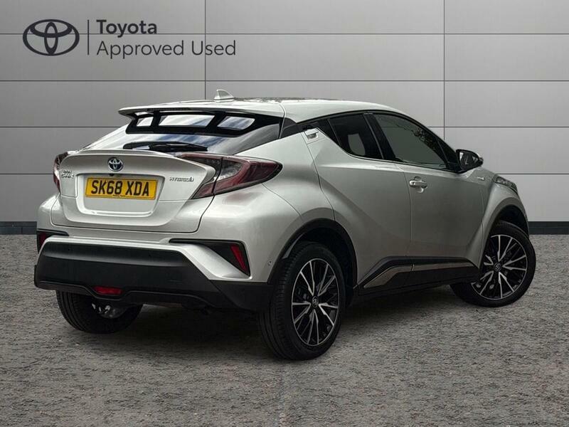 Toyota C-Hr 1.8 Vvt-h Excel Suv Hybrid Cvt Euro 6 SK68XDA Silver #3