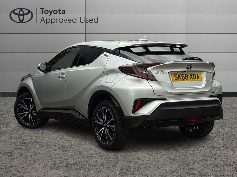 Toyota C-Hr 1.8 Vvt-h Excel Suv Hybrid Cvt Euro 6 SK68XDA Silver #5