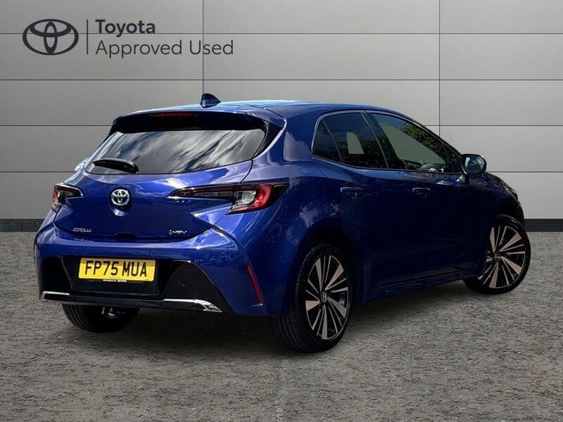 Toyota Corolla 1.8 Vvt-h Design Hatchback Hybrid Cvt E FP75MUA Blue #3