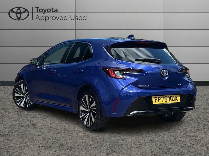 Toyota Corolla 1.8 Vvt-h Design Hatchback Hybrid Cvt E FP75MUA Blue #5