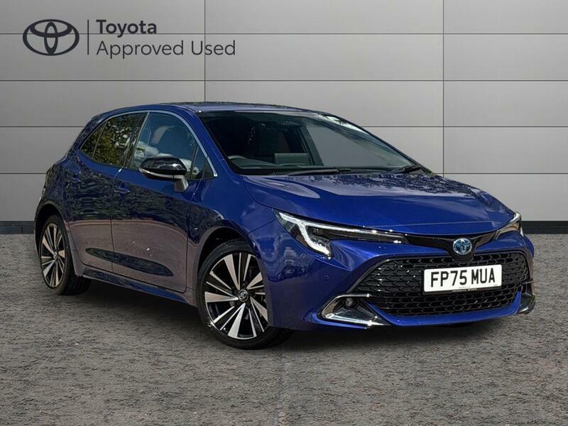 Toyota Corolla 1.8 Vvt-h Design Hatchback Hybrid Cvt E Blue