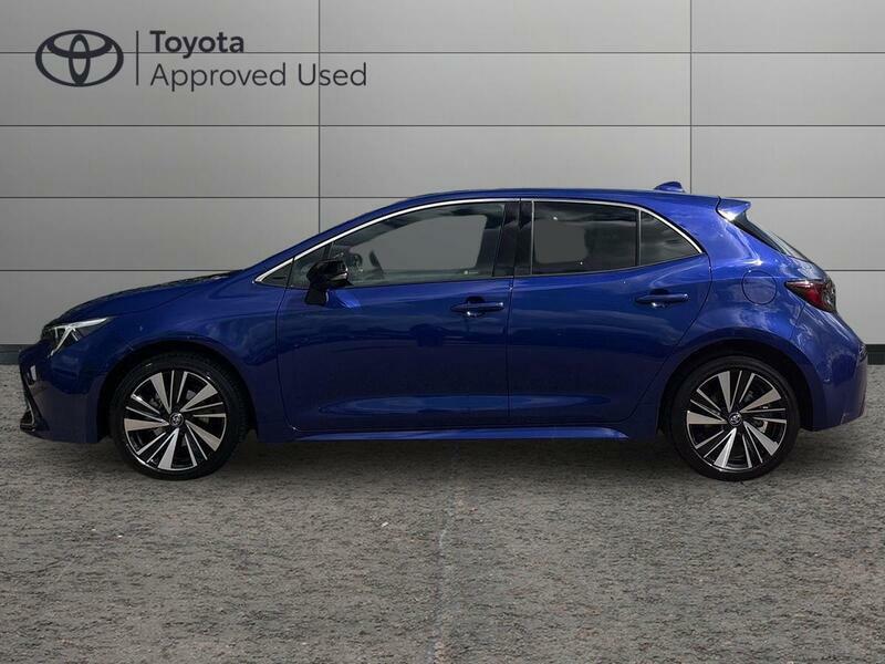 Toyota Corolla 1.8 Vvt-h Design Hatchback Hybrid Cvt E FP75MUA Blue #6