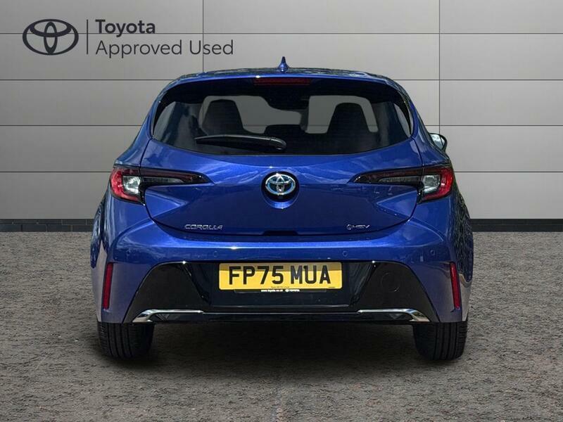 Toyota Corolla 1.8 Vvt-h Design Hatchback Hybrid Cvt E FP75MUA Blue #4