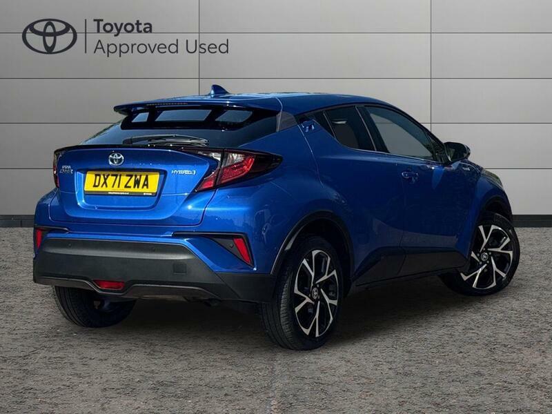 Toyota C-Hr 1.8 Vvt-h Gpf Design Suv Hybrid Cvt Eur DX71ZWA Blue #3