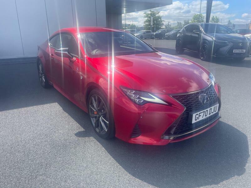 Lexus RC 2.5 300H F Sport E-cvt Euro 6 Ss Red