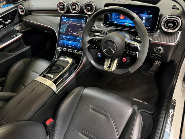 Mercedes-Benz C Class 2024 2.0 C63 6.1Kwh Amg S E Performance Night Edit KU24NZF Black #3